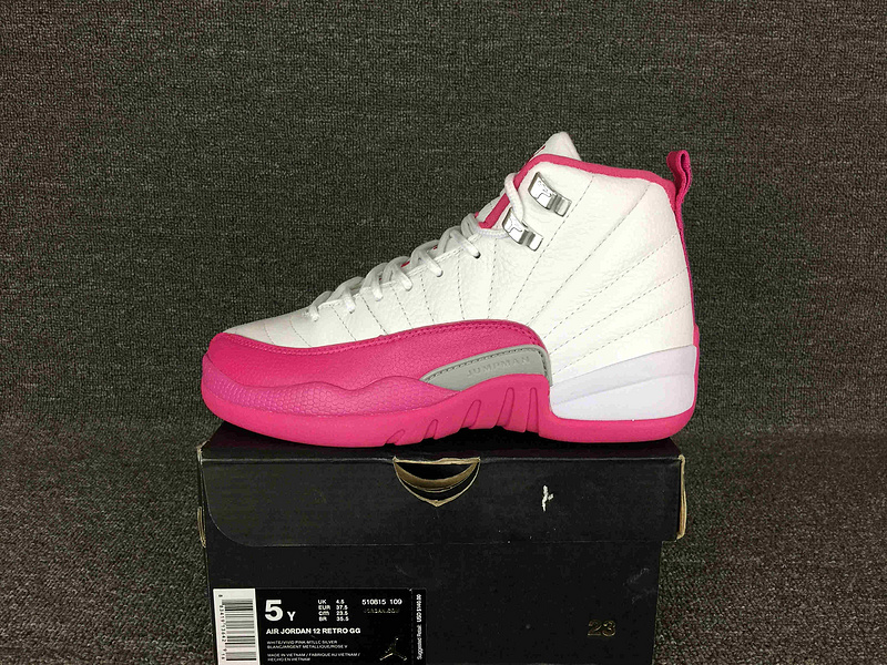 Air Jordan 12 GS Valentine Day 510815 109